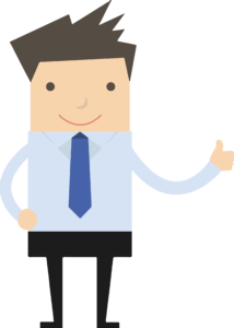 smiling man